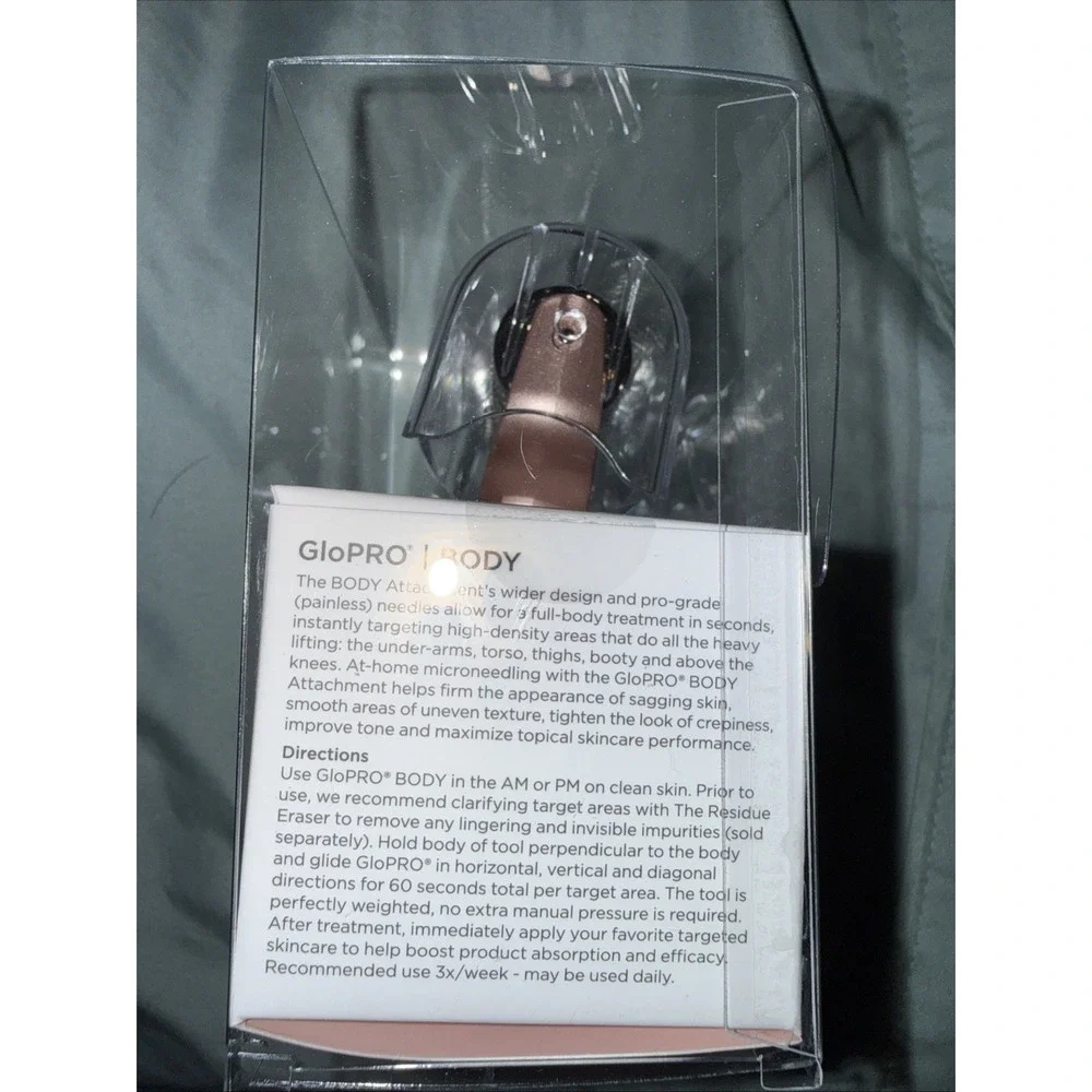 BeautyBio GloPRO Body Microtip Attachment Head NEW IN BOX